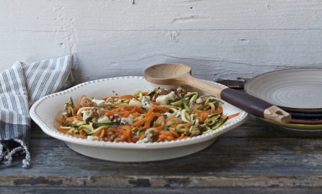 Ensalada de espaguetis de verdura. Video receta