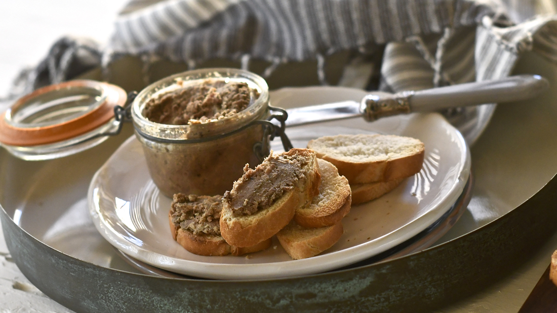 Paté de higaditos al Oporto. Video receta