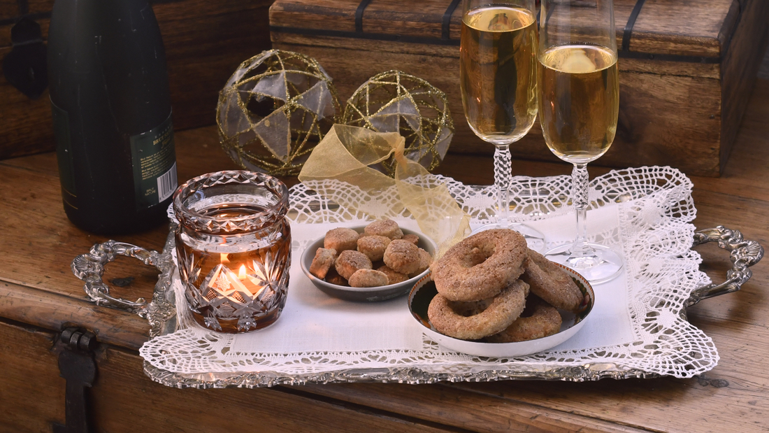 Roscos de almendra. Video receta