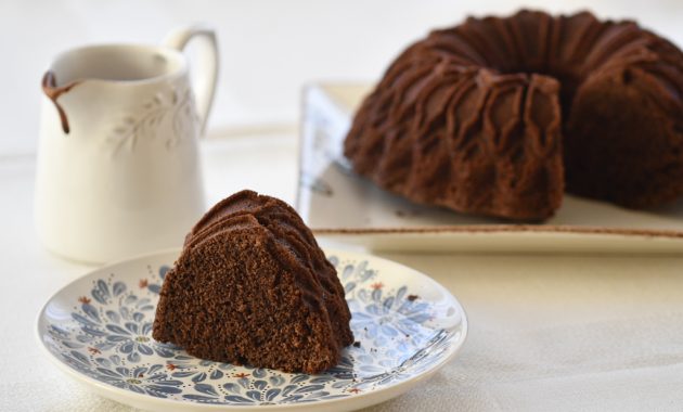 Bizcocho sencillo de chocolate. Video receta