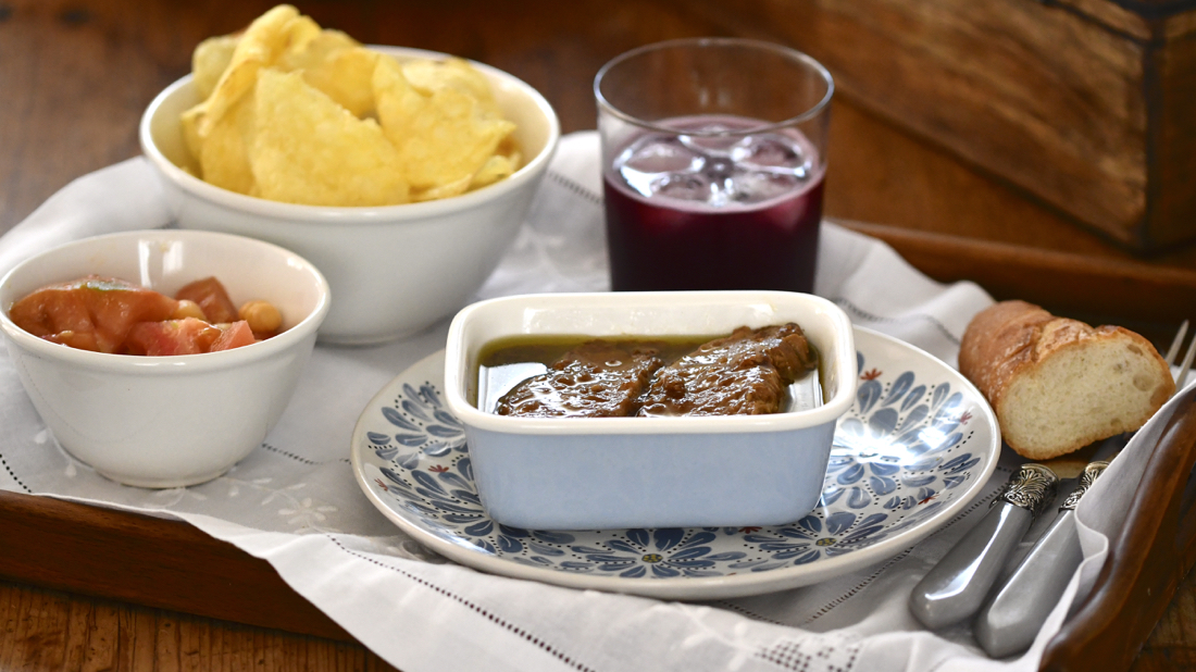 Lomo encebollado. Video receta