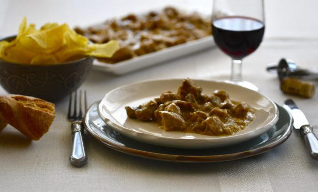 Lomo a la cerveza con Gorgonzola. Video receta