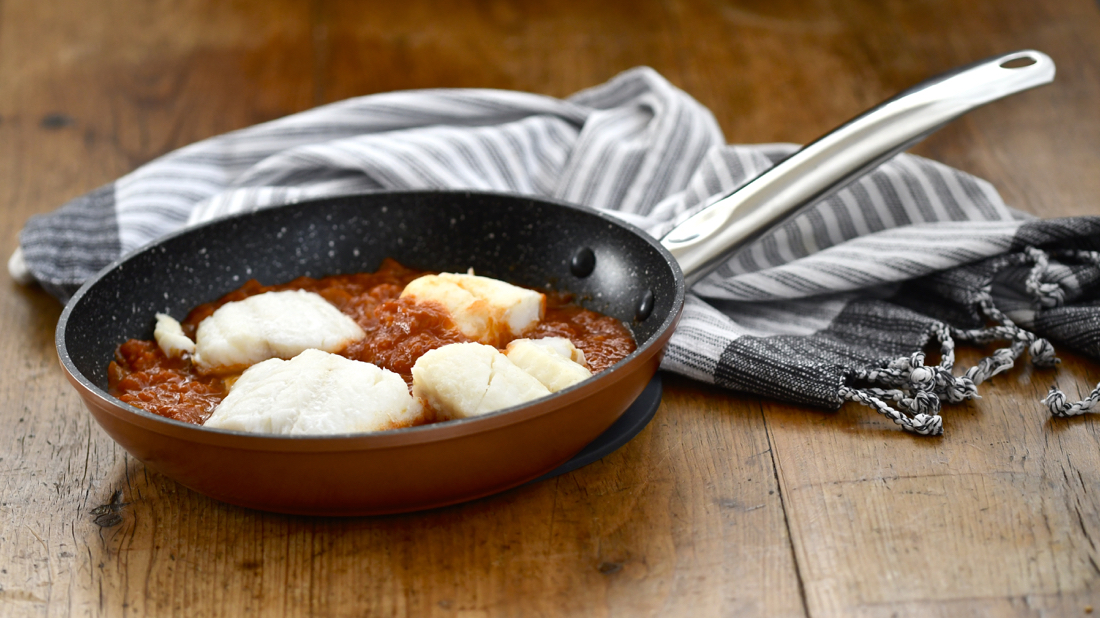 Bacalao con tomate