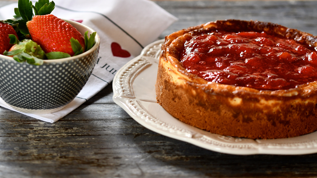 Tarta de queso. Video receta.