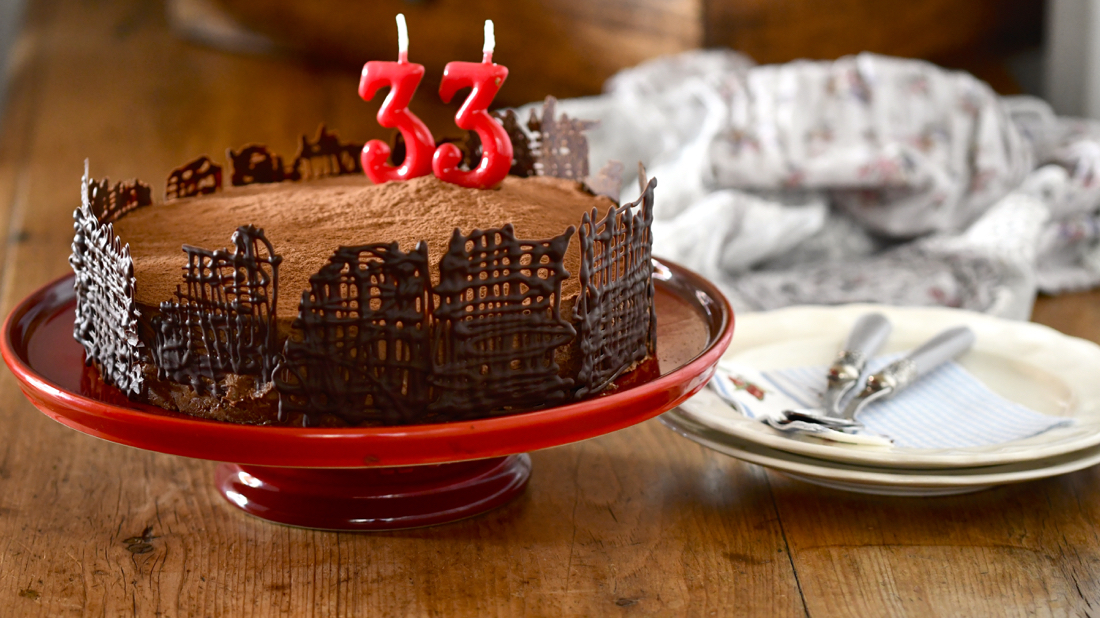 Tarta de trufa. Video receta.
