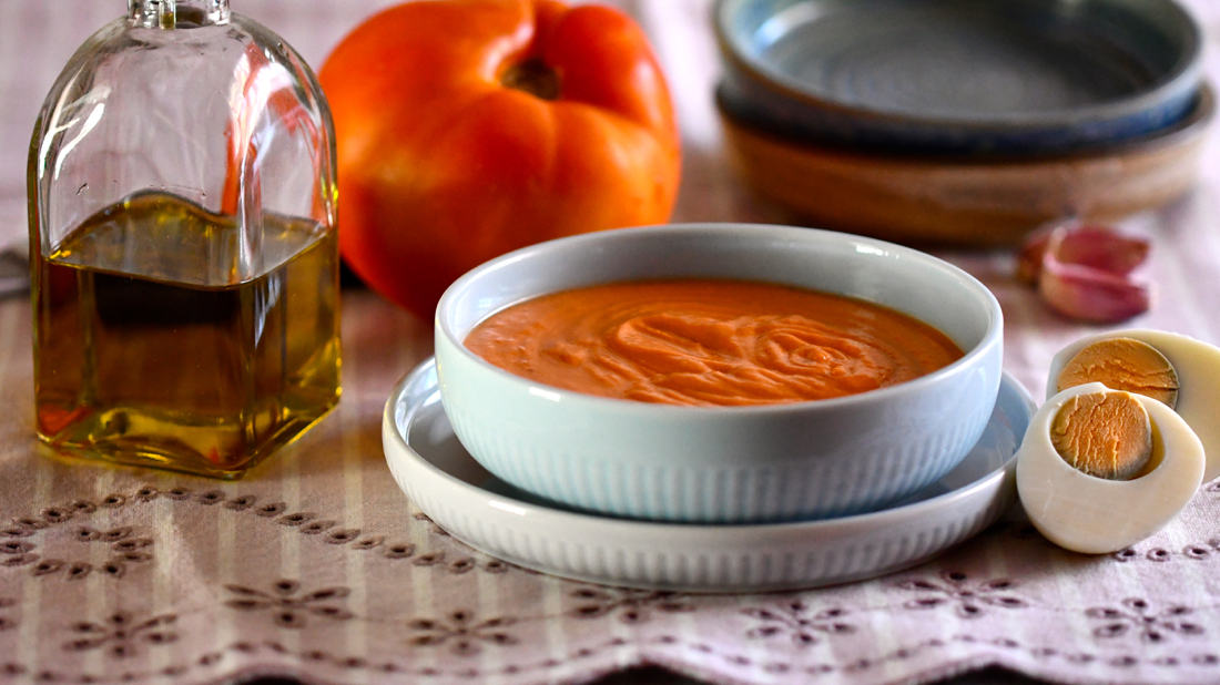 Salmorejo Cordobés. Video receta