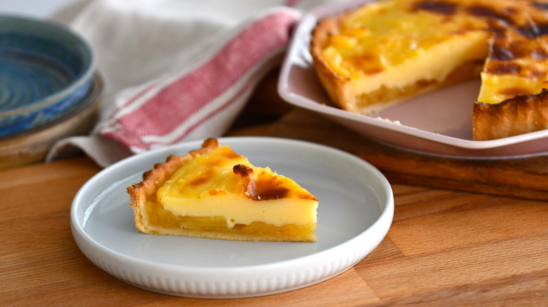 Tarta de manzana de «La Camelia». Video receta