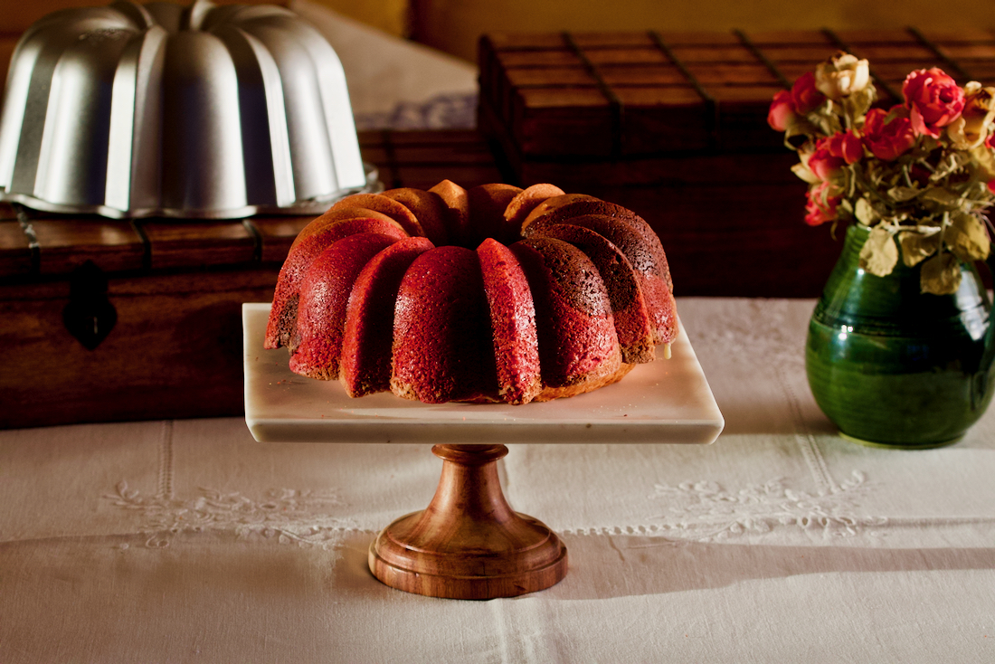 Neapolitan Bundt Cake. Video receta