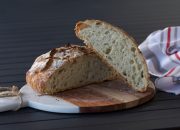 Pan casero sin amasar. Video receta